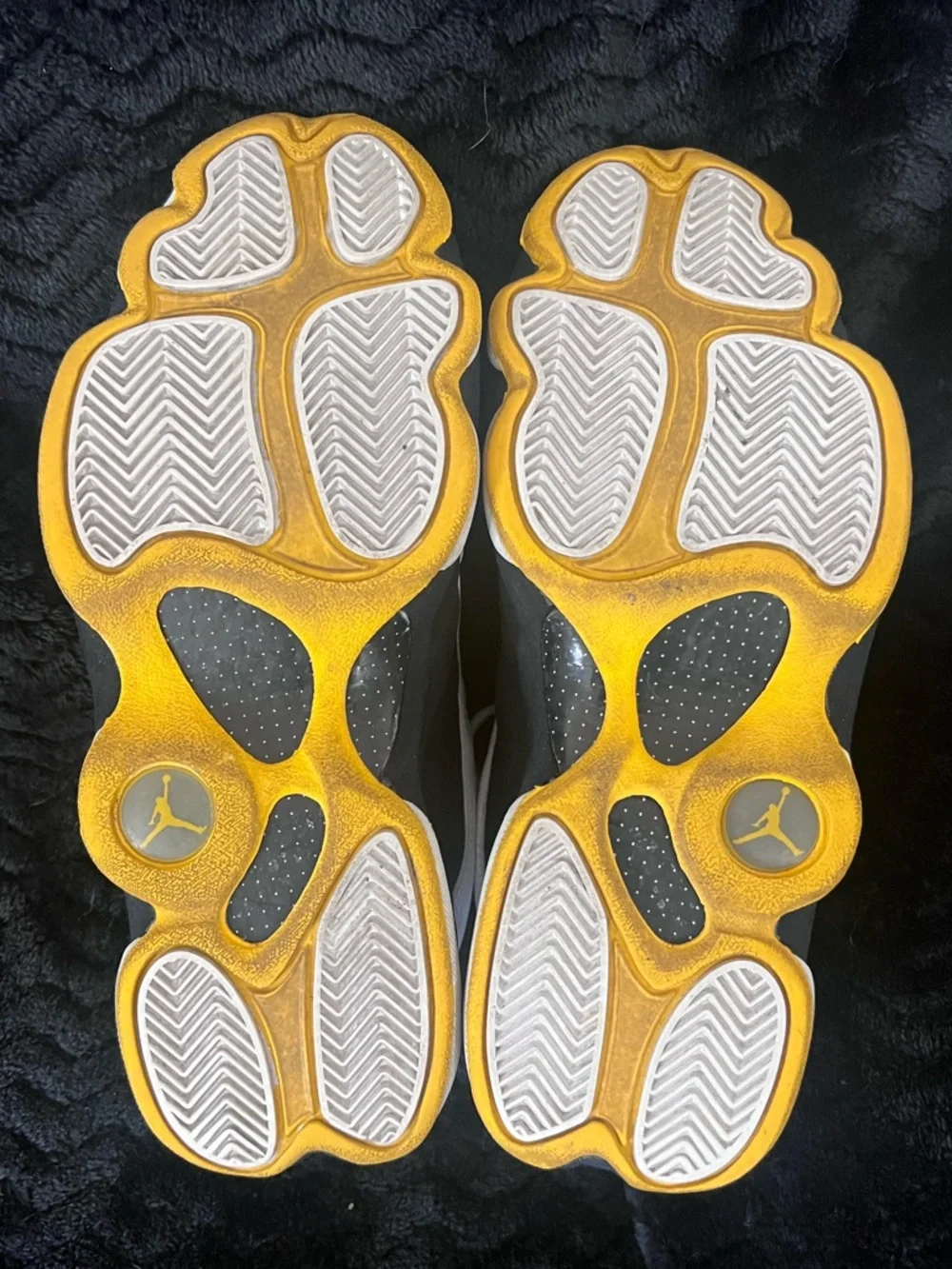VTG 2005 Nike Air Jordan 13 Retro Low Wht Varsity Maize 310810-104 W/ Box Sz 8.5